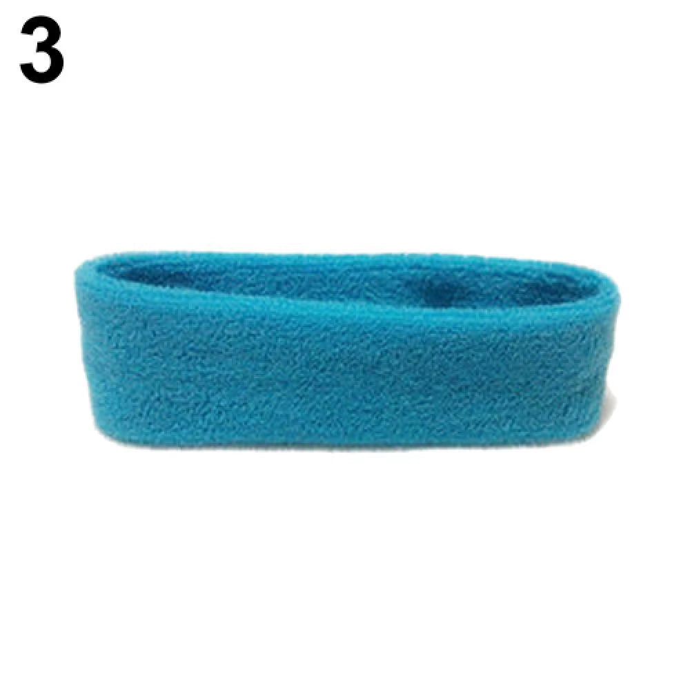 Quick Dry Sweatband Sports Yoga Fitness Stretch Sweat Hair Band Gym Sport Safety Headband Headwear